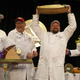 The winning Gruyere at the 2020 World Championship Cheese Contest in Madison, Wisconsin